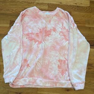 ANTHROPOLOGIE  ALLFENIX Sweatshirt tie dye Size S